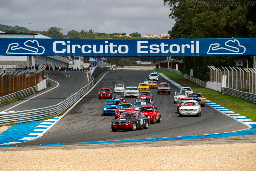 Alfa Romeo Giulia Sprint GTA - Chassis: AR752513 - Driver: Max Banks / Andrew Banks - 2024 Estoril Classics