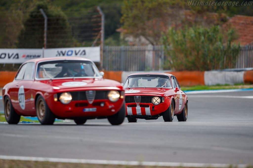 Alfa Romeo Giulia Sprint GTA - Chassis: AR613075 - Driver: François Rivaz / Alexander Furiani - 2024 Estoril Classics