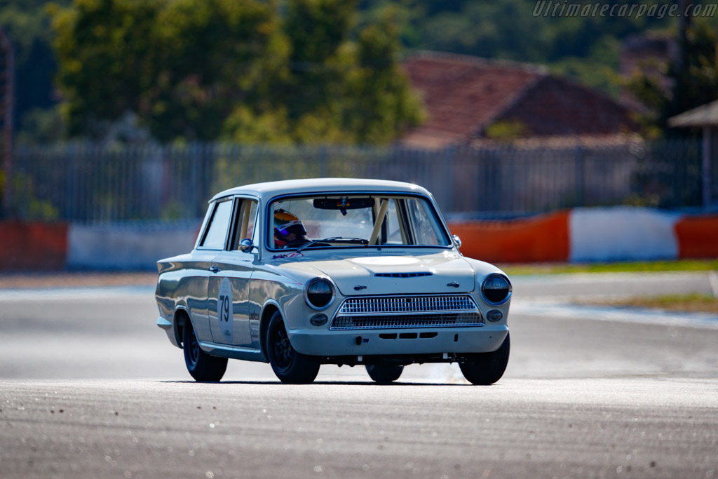 Lotus Cortina Mk1  - Driver: Mark Drain / Alfie Briggs - 2025 Estoril Classics