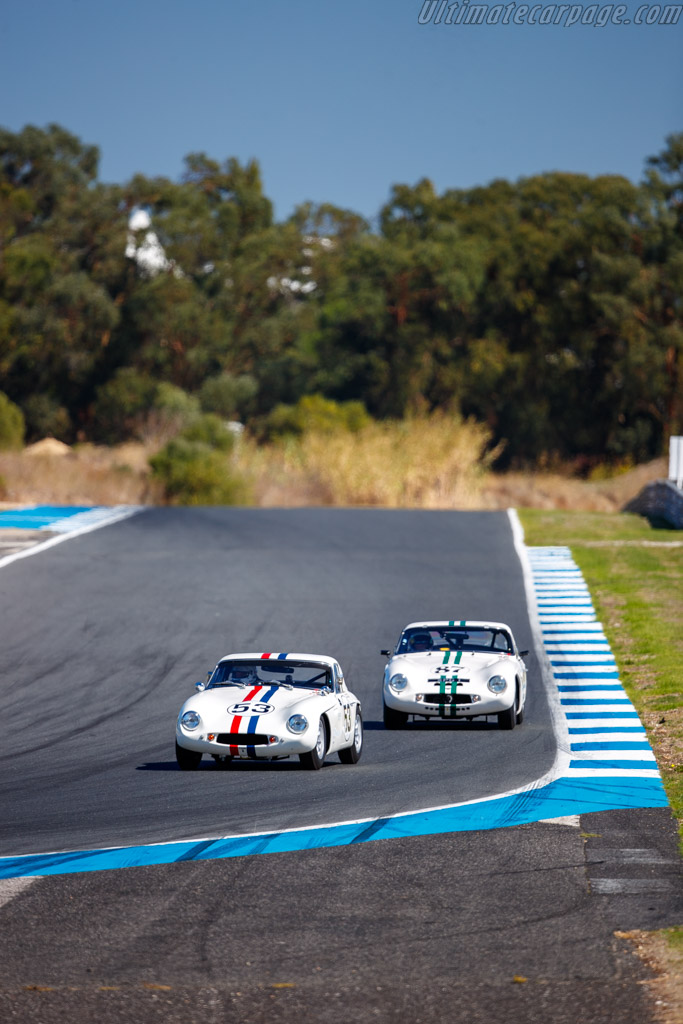 TVR Grantura Mk III - Chassis: 8 634 - Driver: Guy Grant / Mark Hales - 2025 Estoril Classics