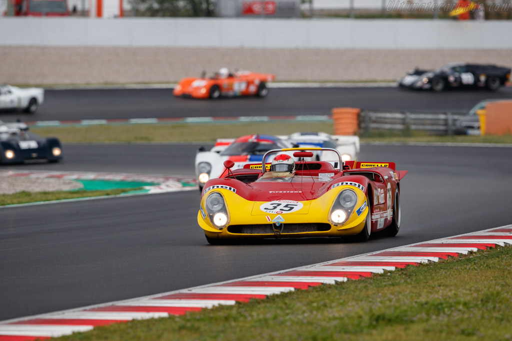 Alfa Romeo T33/3 - Chassis: 10580-023 - Driver: Gianluca Rattazzi / Emanuele Pirro - 2018 Espiritu de Montjuic