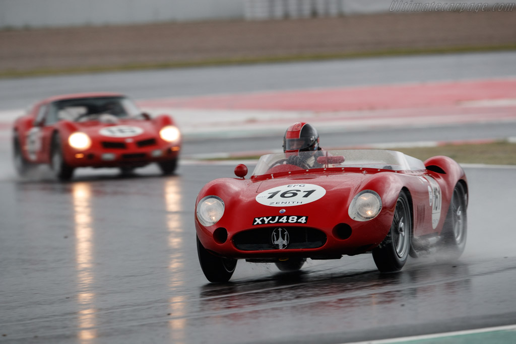 Maserati 300S - Chassis: 3035 - Driver: Guillermo Fierro / Steve Hart - 2018 Espiritu de Montjuic