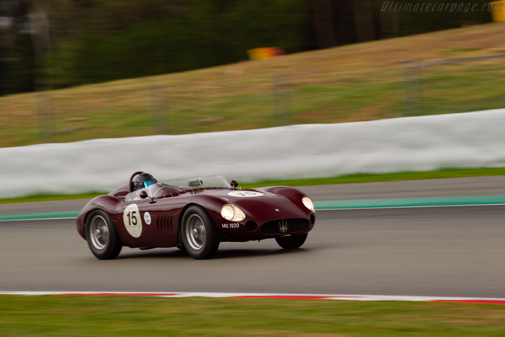 Maserati 300S - Chassis: 3082 - Driver: Martin Halusa / Lukas Halusa - 2019 Espiritu de Montjuic
