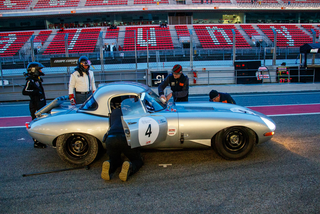 Jaguar E-Type 3.8  - Driver: Jeanne Mille / Hervé Ordioni - 2025 Espiritu de Montjuic