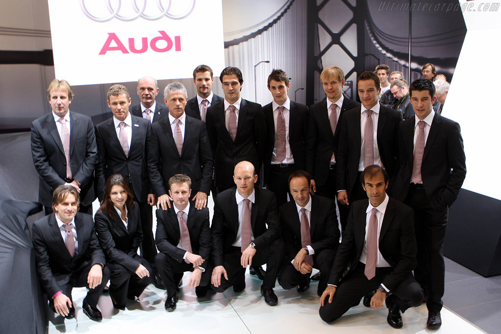 Audi Works Drivers   - 2008 Essen Motor Show