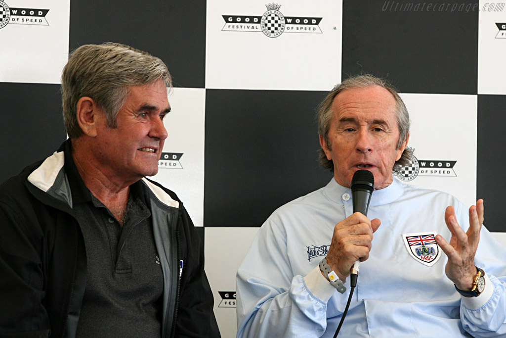 Al Unser Sr & Sir Jackie Stewart   - 2007 Goodwood Festival of Speed