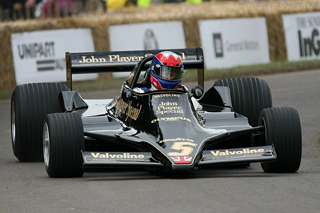 Lotus 79 Cosworth - Chassis: 79/3  - 2007 Goodwood Festival of Speed