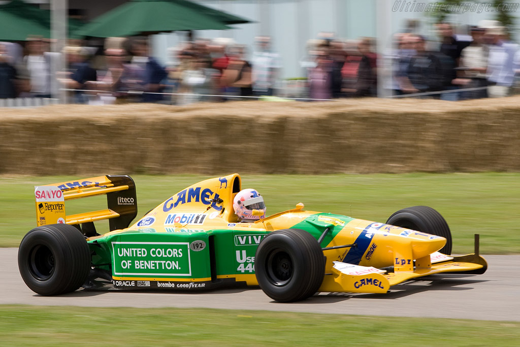 Benetton B192 Cosworth - Chassis: B192-08 - Driver: Lorina McLaughlin - 2008 Goodwood Festival of Speed