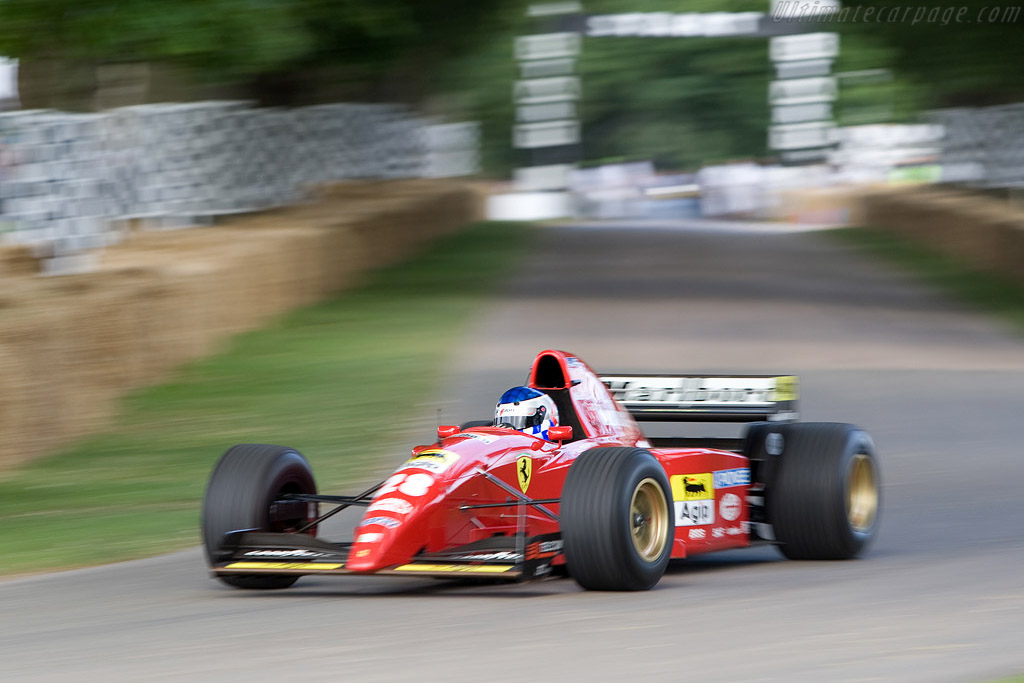 Ferrari 412 T2 - Chassis: 157  - 2008 Goodwood Festival of Speed