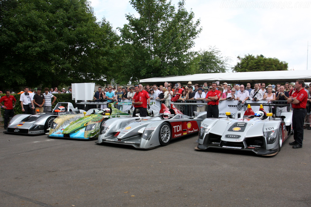 Audi Le Mans Racers   - 2009 Goodwood Festival of Speed