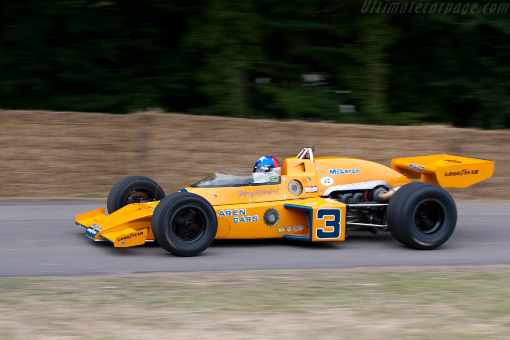 McLaren M16C - Chassis: M16C/5 - Driver: Johnny Rutherford - 2009 Goodwood Festival of Speed