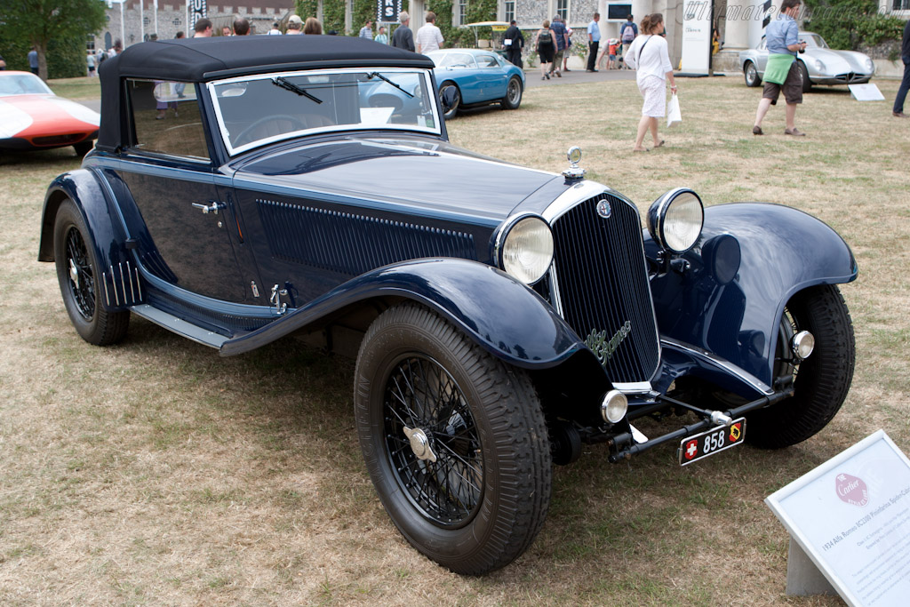 Alfa Romeo 8C 2300 Pinin Farina Spider   - 2010 Goodwood Festival of Speed
