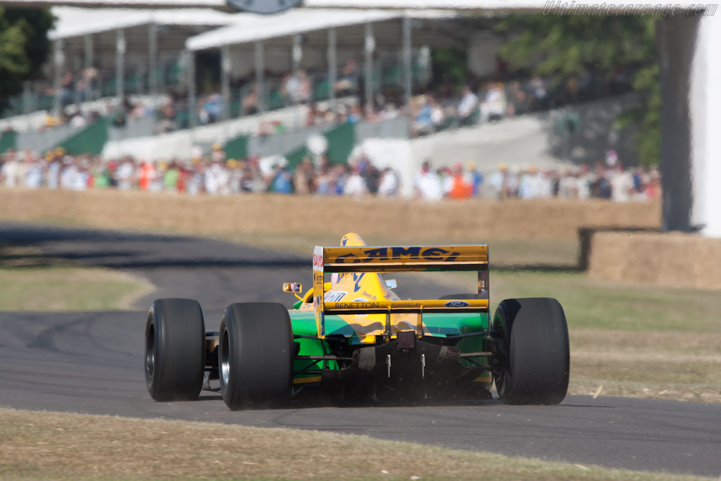 Benetton B192 Ford - Chassis: B192-08 - Driver: Lorina McLaughlin - 2010 Goodwood Festival of Speed