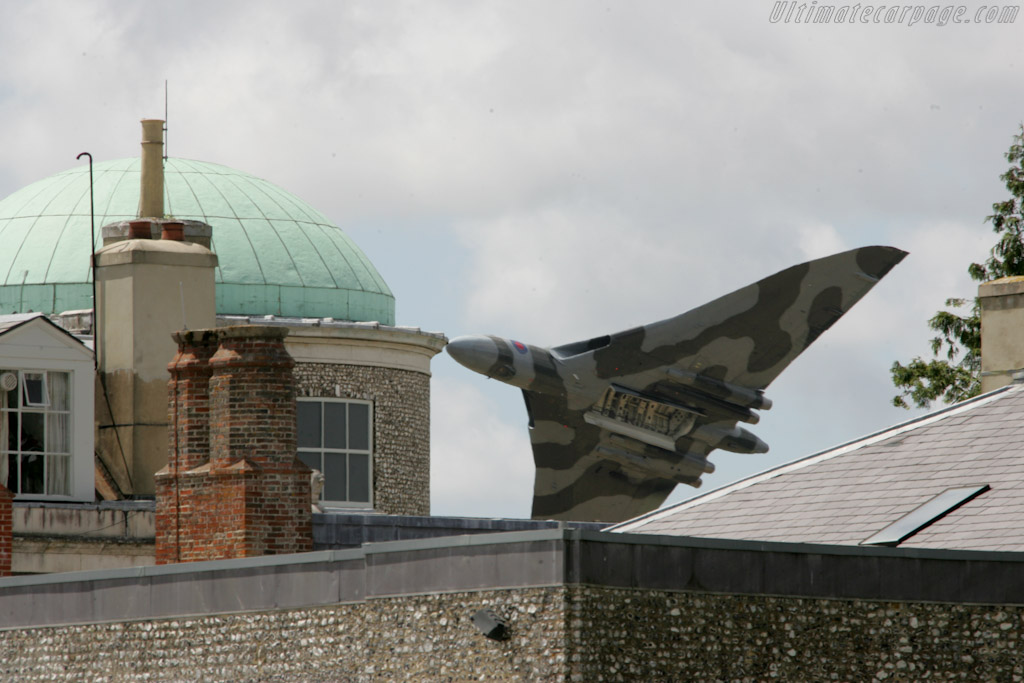 Vulcan over Goodwood House   - 2010 Goodwood Festival of Speed
