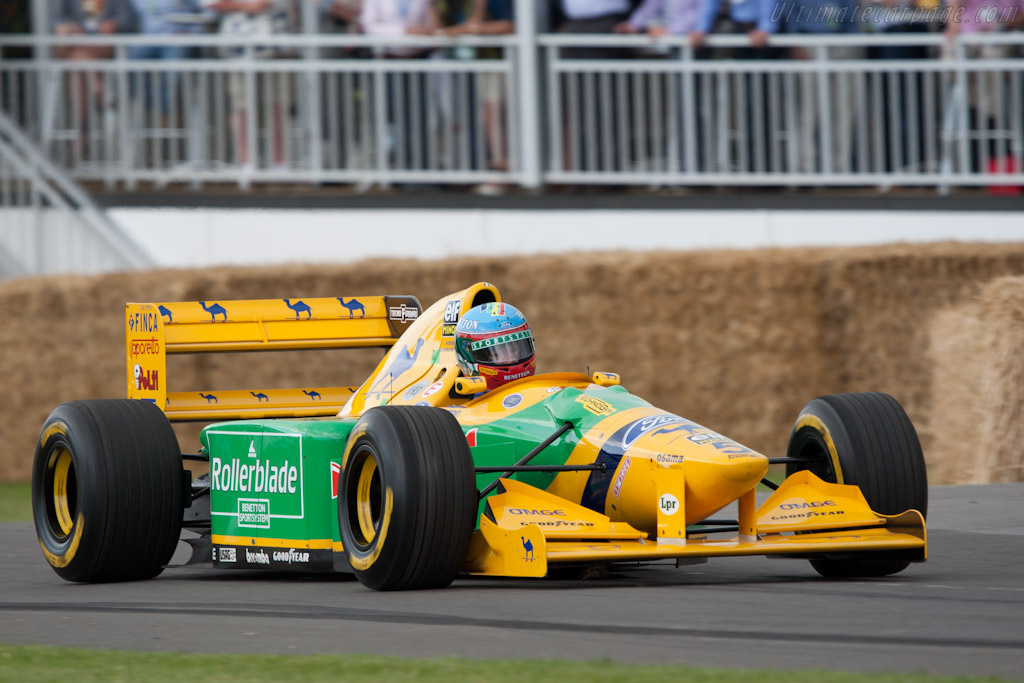 Benetton B193 Ford - Chassis: B193B-04  - 2011 Goodwood Festival of Speed