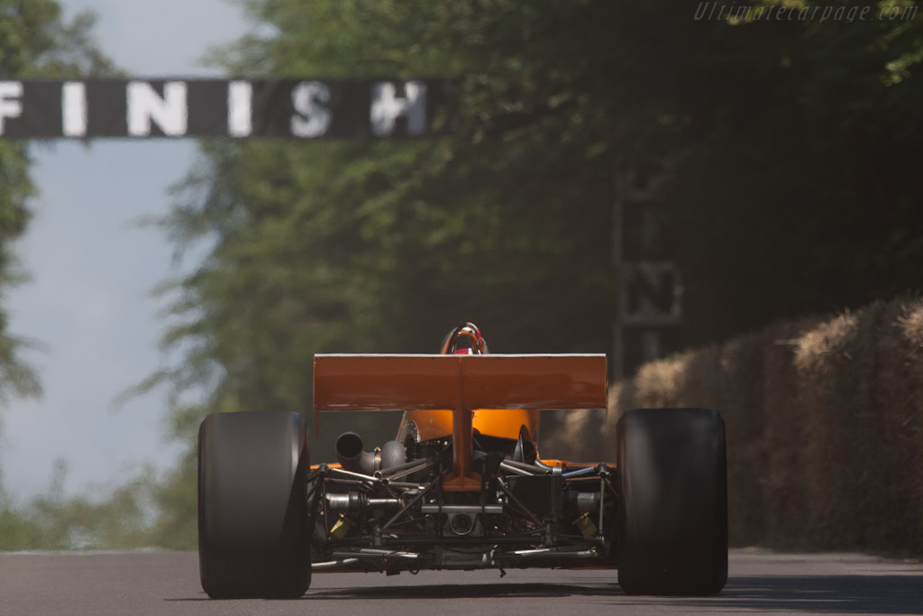 McLaren M16C/D Offenhauser - Chassis: M16C/5 - Driver: Johnny Rutherford - 2011 Goodwood Festival of Speed