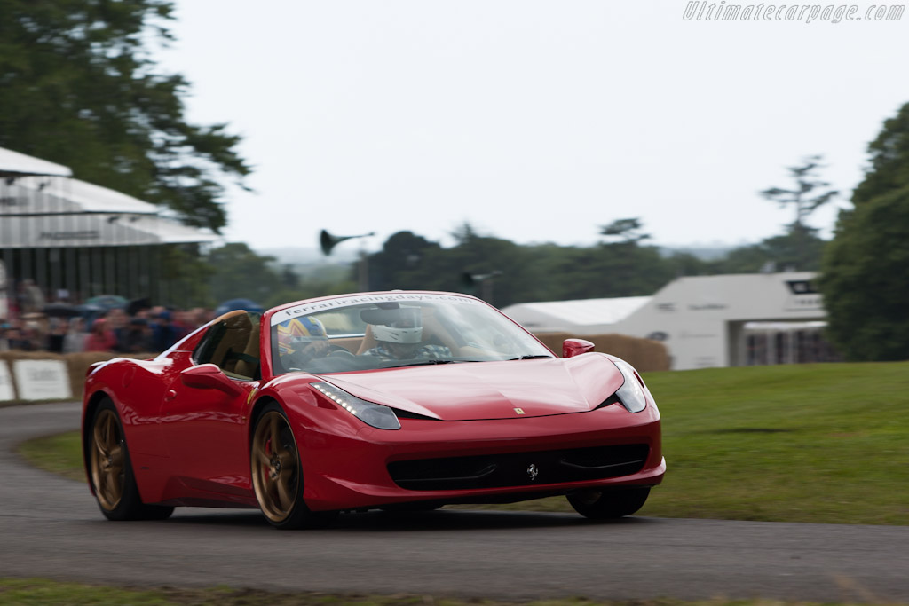 Ferrari 458 Spyder - Chassis: 188857  - 2012 Goodwood Festival of Speed