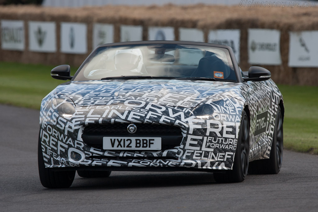 Jaguar F-Type   - 2012 Goodwood Festival of Speed
