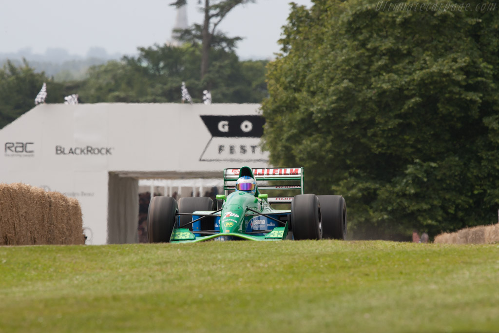 Jordan 191 Cosworth - Chassis: 191-06  - 2012 Goodwood Festival of Speed