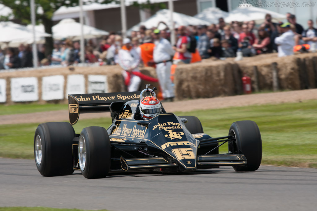 Lotus 92 Cosworth - Chassis: 92/5 - Driver: Emanuele Pirro - 2012 Goodwood Festival of Speed