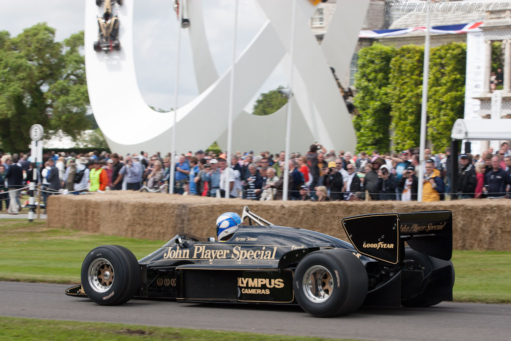 Lotus 97T Renault - Chassis: 97T/2 - Entrant: Classic Team Lotus - 2012 Goodwood Festival of Speed