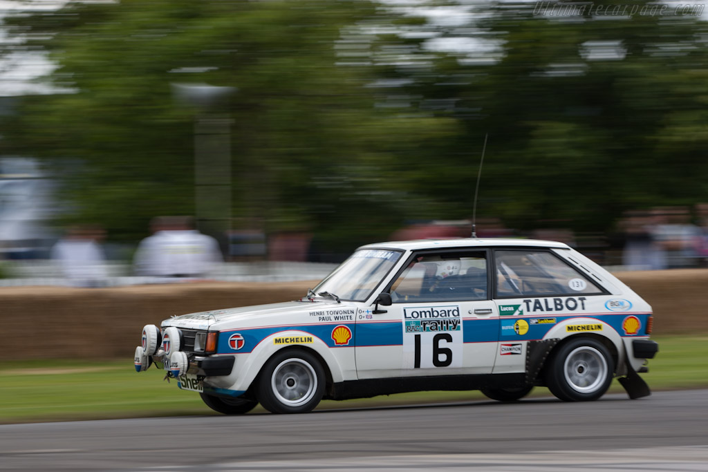 Talbot Sunbeam Lotus   - 2012 Goodwood Festival of Speed