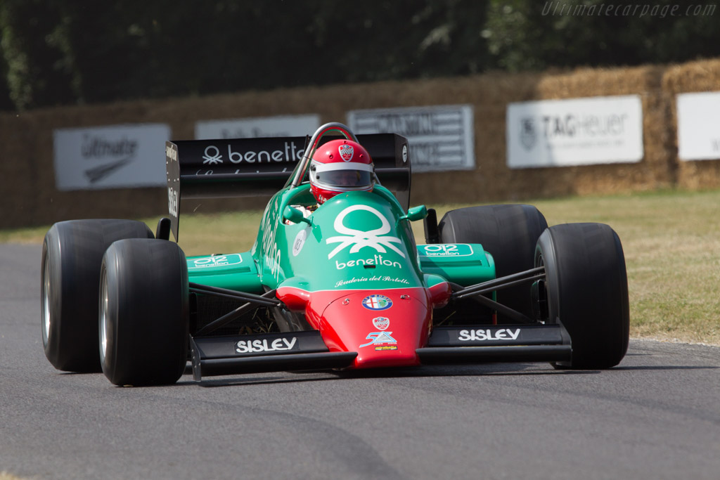 Alfa Romeo 183T - Chassis: 183T/2 - Entrant: Scuderia del Portello - Driver: Marco Cajani - 2013 Goodwood Festival of Speed