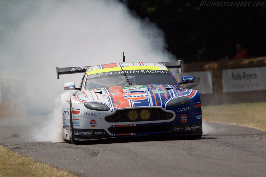Aston Martin V8 Vantage GTE - Chassis: GTE-002 - Entrant: Aston Martin Racing - Driver: Bruno Senna - 2013 Goodwood Festival of Speed