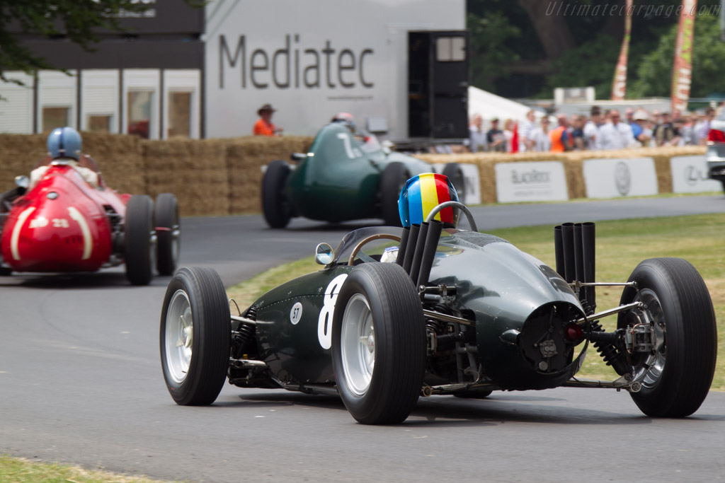 BRM P57 V8 - Chassis: 573 - Entrant: David Clark - Driver: Joe Twyman - 2013 Goodwood Festival of Speed