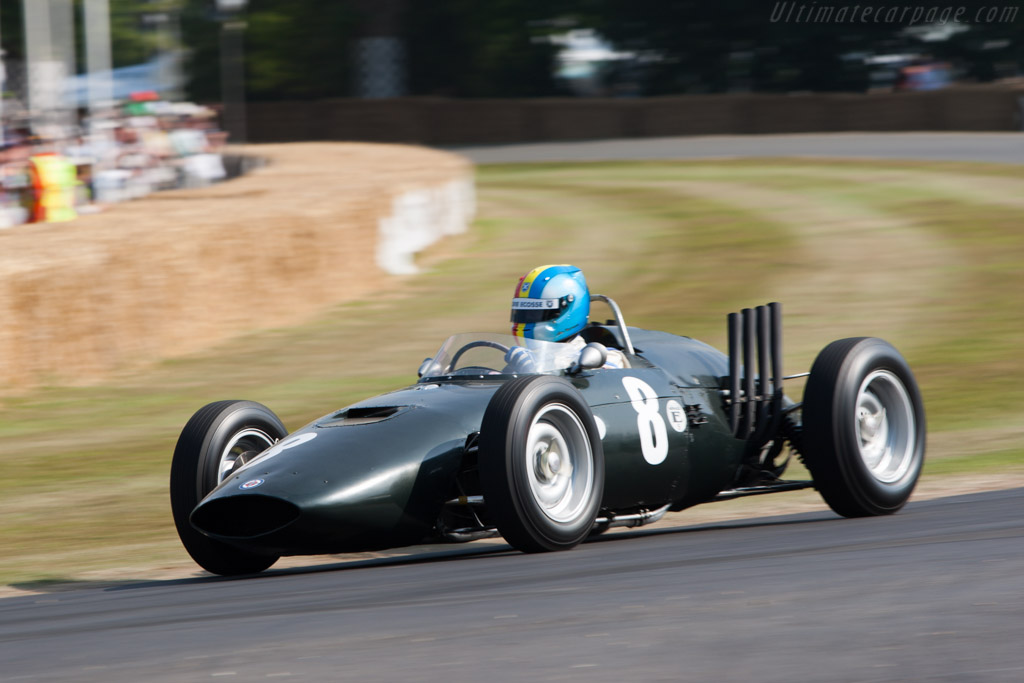 BRM P57 V8 - Chassis: 573 - Entrant: David Clark - Driver: Joe Twyman - 2013 Goodwood Festival of Speed