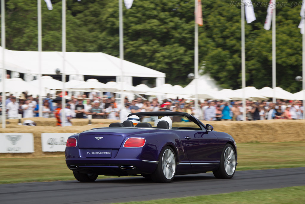 Bentley Continental GT Speed Convertible   - 2013 Goodwood Festival of Speed