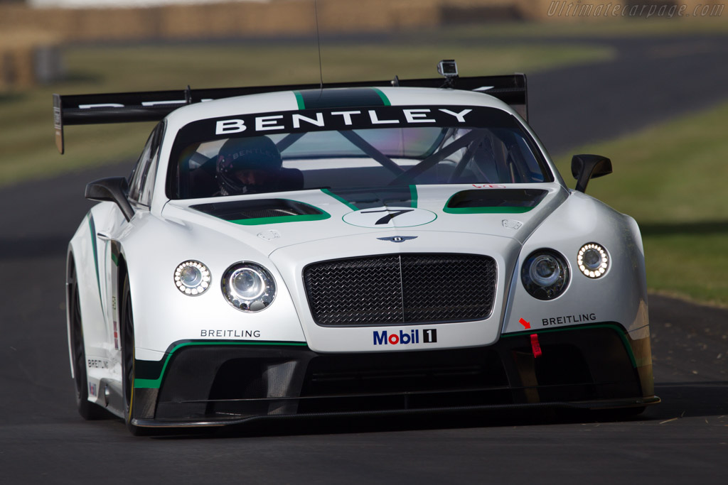 Bentley Continental GT3  - Entrant: Bentley Motors - Driver: Guy Smith - 2013 Goodwood Festival of Speed