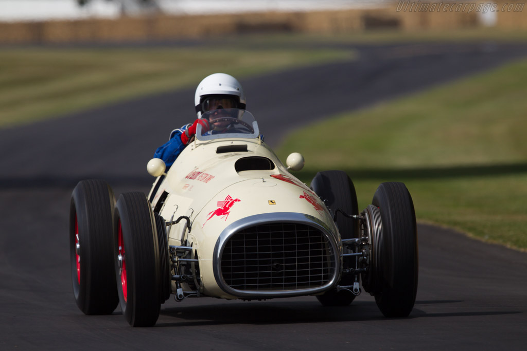 Ferrari 375 Indy - Chassis: 02 - Entrant: The Louwman Museum - Driver: Evert Louwman - 2013 Goodwood Festival of Speed