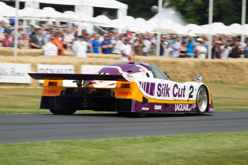 Jaguar XJR-9 - Chassis: J12-C-488 - Entrant: Jaguar Daimler Heritage Trust - Driver: Andy Wallace - 2013 Goodwood Festival of Speed