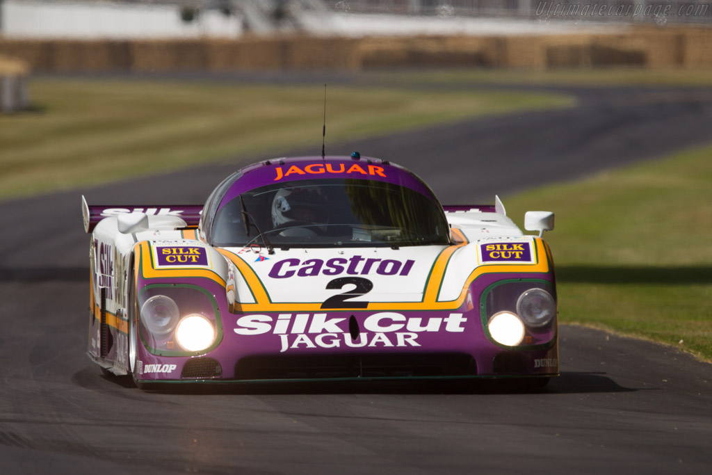 Jaguar XJR-9 - Chassis: J12-C-488 - Entrant: Jaguar Daimler Heritage Trust - Driver: Andy Wallace - 2013 Goodwood Festival of Speed