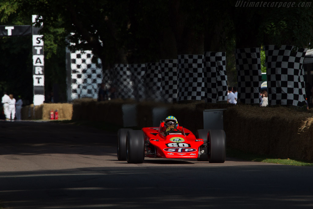 Lotus 56 - Chassis: 56/1 - Entrant: Indianapolis Motor Speedway Hall of Fame - Driver: Kenny Brack - 2013 Goodwood Festival of Speed