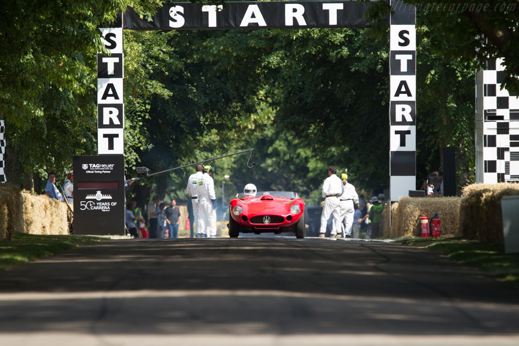 Maserati 450S - Chassis: 3501 - Driver: Franco Lombardi - 2013 Goodwood Festival of Speed