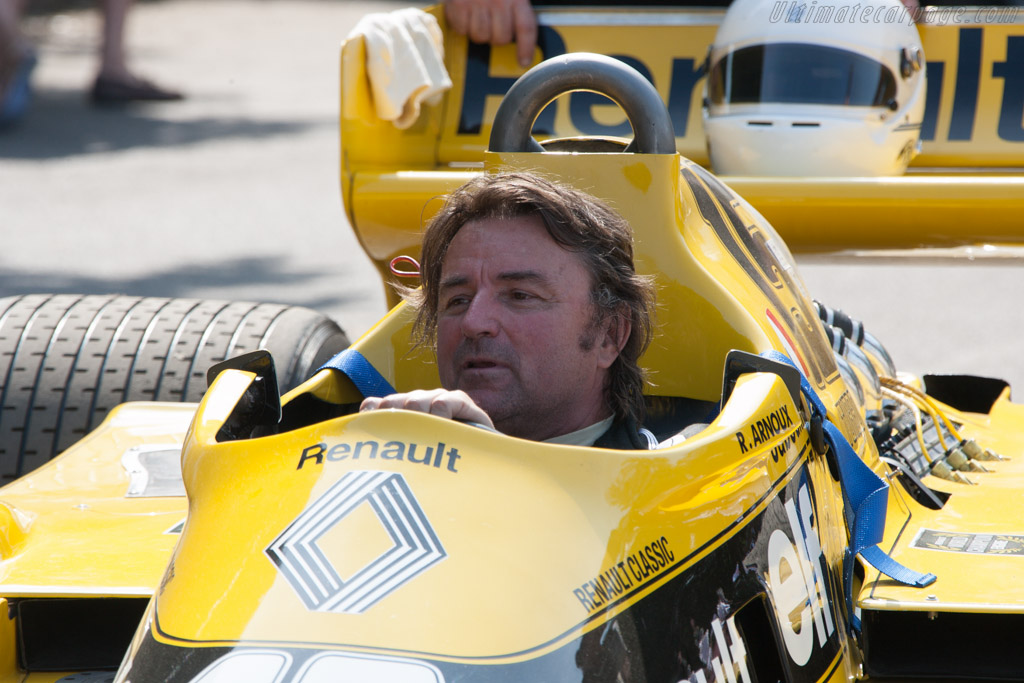 Renault RS01 - Chassis: RS 01/04 - Entrant: Collection Renault - Driver: Rene Arnoux - 2013 Goodwood Festival of Speed