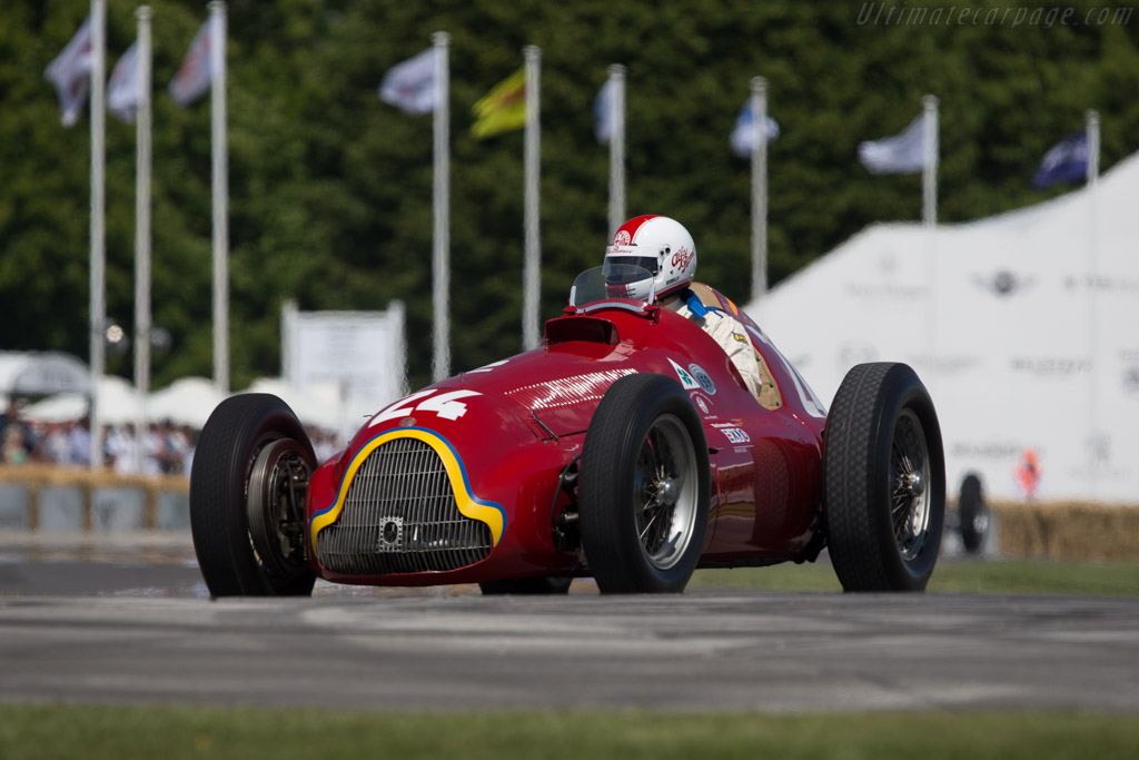 Alfa Romeo 159 Alfetta - Chassis: 159.111 - Entrant: Alfa Romeo Museo Storico - 2014 Goodwood Festival of Speed