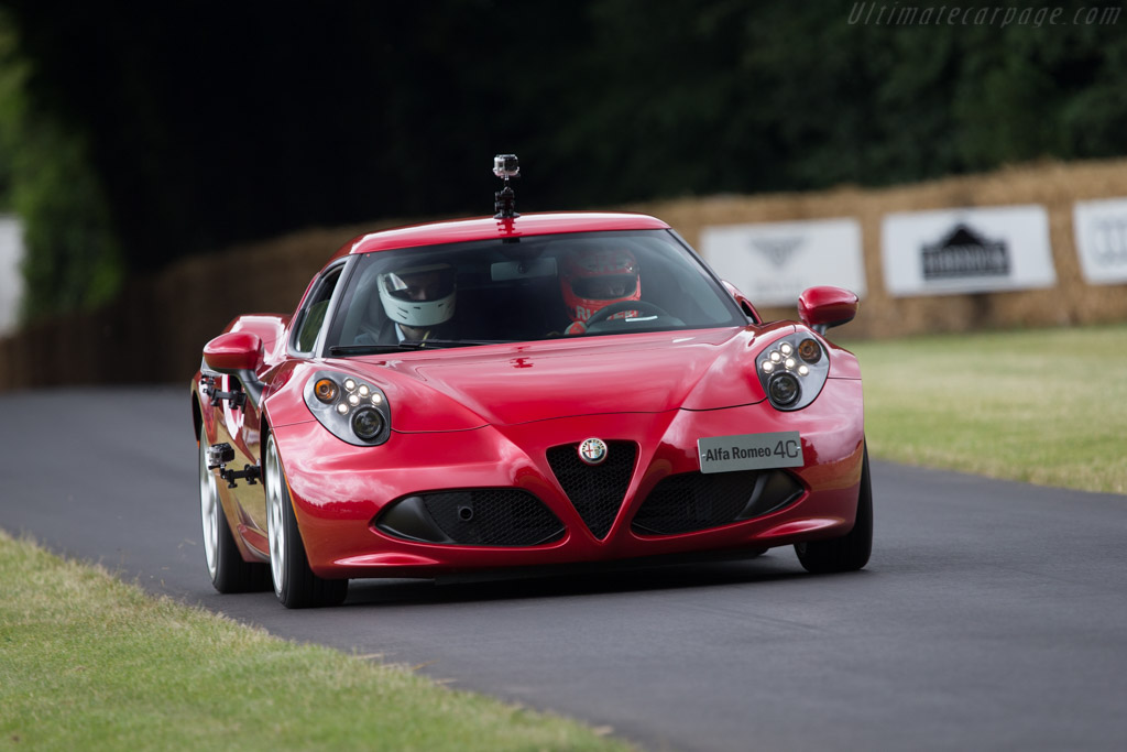 Alfa Romeo 4C  - Driver: Rupert Keegan - 2014 Goodwood Festival of Speed