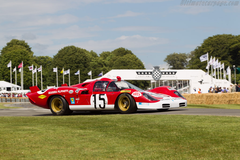 Ferrari 512 S - Chassis: 1016 - Entrant: Franco Meiners - Driver: Emanuele Pirro - 2014 Goodwood Festival of Speed