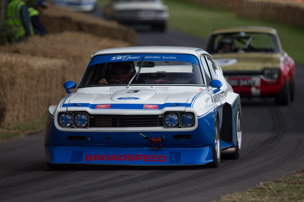 Ford Capri RS - Chassis: BFC 002 - Entrant: Derek Hood - Driver: Chris Ward - 2014 Goodwood Festival of Speed