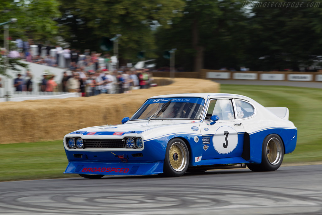 Ford Capri RS - Chassis: BFC 002 - Entrant: Derek Hood - Driver: Chris Ward - 2014 Goodwood Festival of Speed