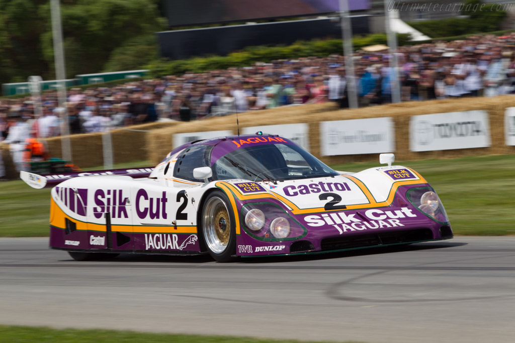 Jaguar XJR-9 - Chassis: J12-C-488 - Entrant: Jaguar Daimler Heritage Trust - Driver: Andy Wallace - 2014 Goodwood Festival of Speed