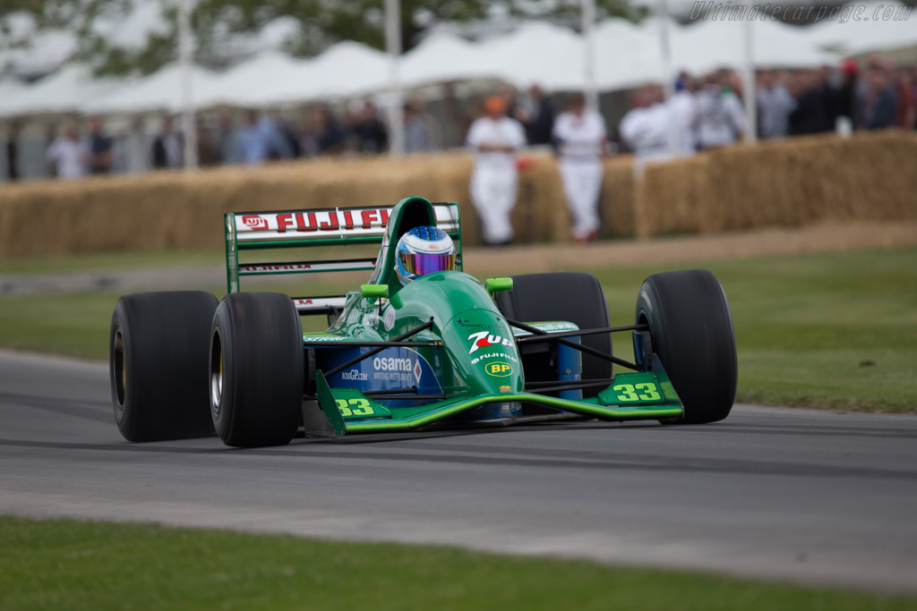 Jordan 191 Cosworth - Chassis: 191-06 - Driver: Didier Sirgue - 2014 Goodwood Festival of Speed