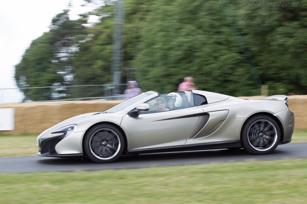 McLaren 650S Spyder MSO  - Driver: Jenson Button - 2014 Goodwood Festival of Speed
