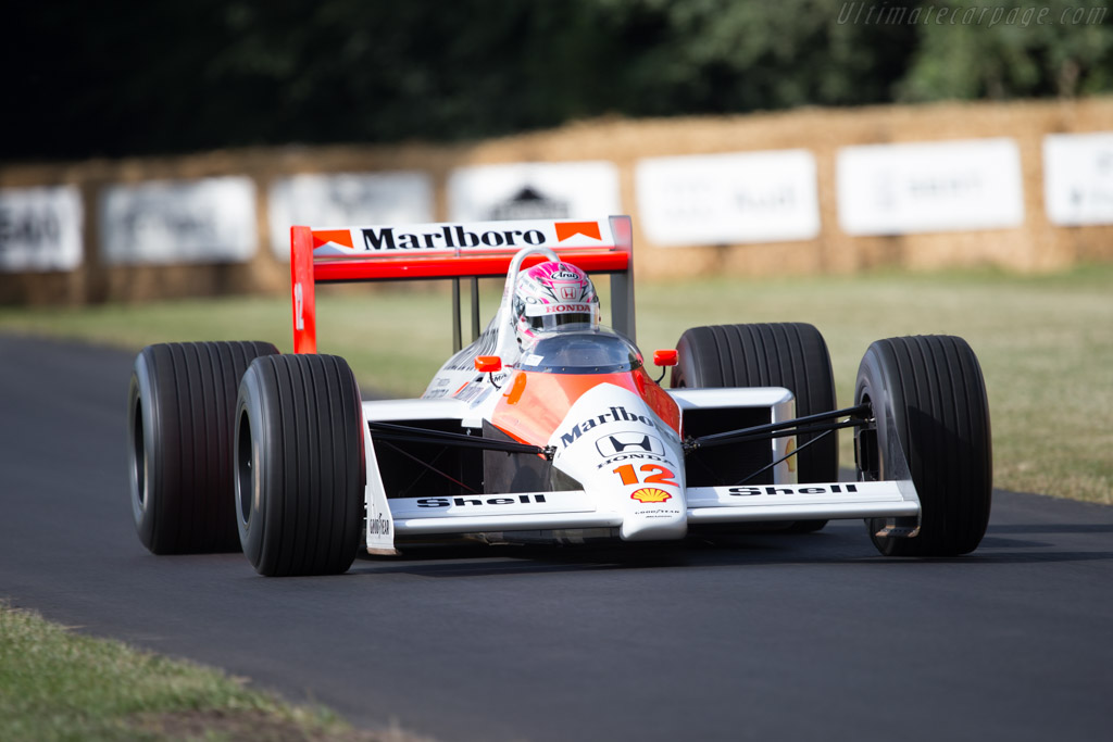McLaren MP4/4 Honda - Chassis: MP4/4-5 - Entrant: Honda Motor Company - Driver: Takuya Izawa - 2014 Goodwood Festival of Speed