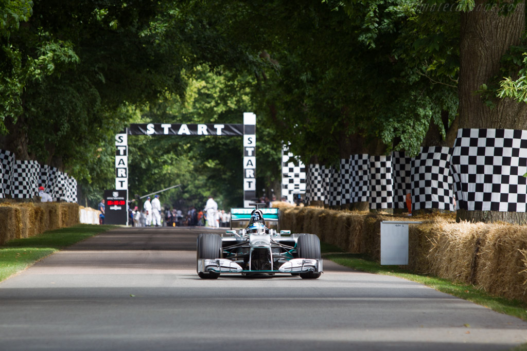 Mercedes-Benz W03  - Driver: Anthony Davidson - 2014 Goodwood Festival of Speed