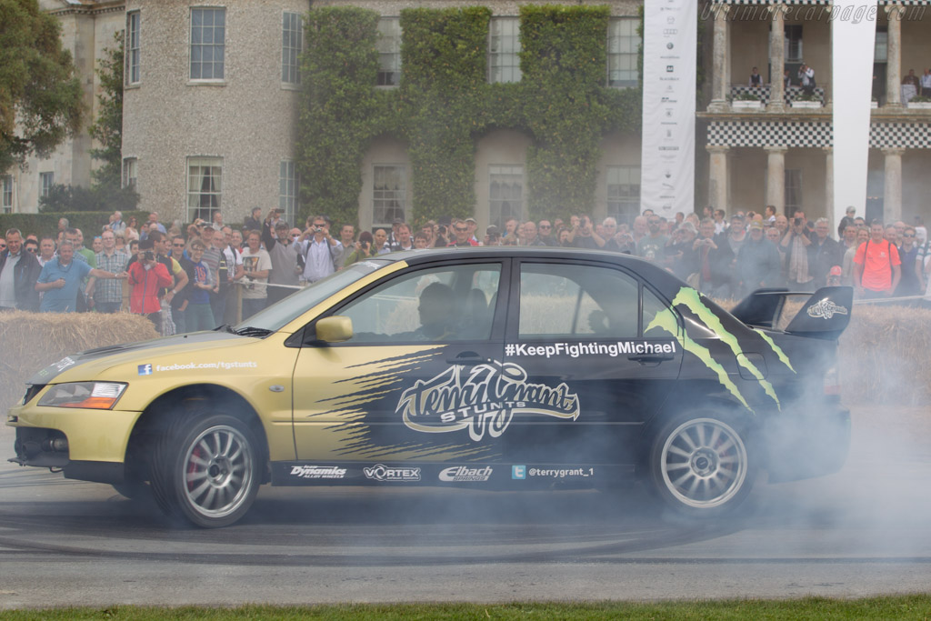 Mitsubishi Lancer Evo  - Driver: Terry Grant - 2014 Goodwood Festival of Speed