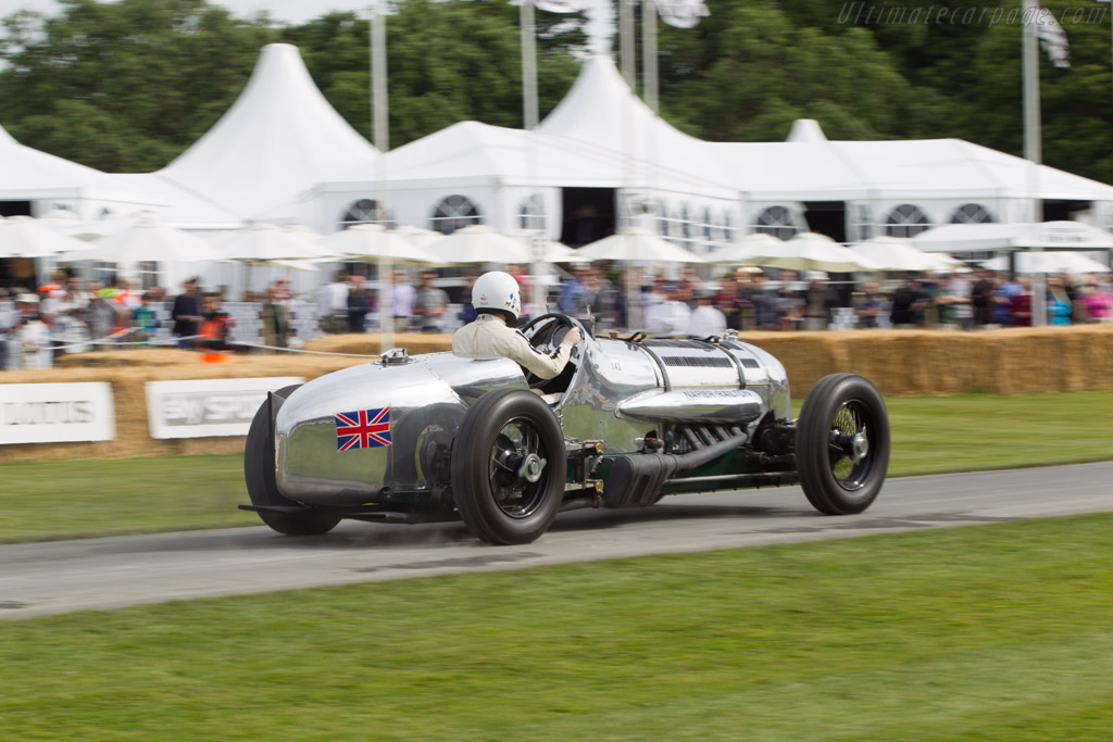 Napier Railton Special  - Entrant: Brooklands Motor Museum - Driver: Allan Winn - 2014 Goodwood Festival of Speed